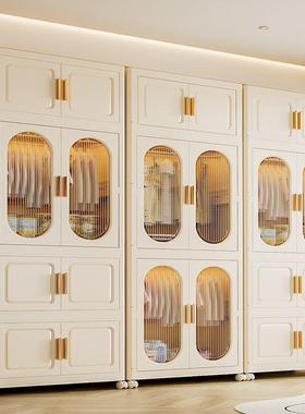 叠收纳柜家FZG用衣服物柜多层易宝宝衣柜塑折料客厅简杂物储置物