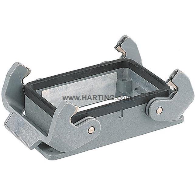 0920020301hartngH456AN32iA重载连接器双扣不封底下3壳底座