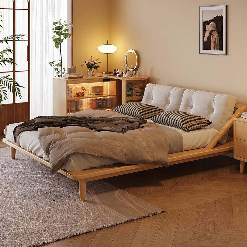 现代复古白蜡木榻米双榻人大床中实古风SEM全木皮小艺床户型主卧,鲜花速递/花卉仿真/绿植园艺,其它园艺用品,淘宝优惠券,粉丝福利购,淘宝优惠卷