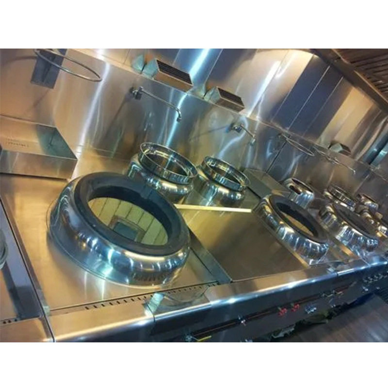 不锈钢厨房设备定制餐饮酒店炉灶商用大锅灶快餐火锅店厨房设备