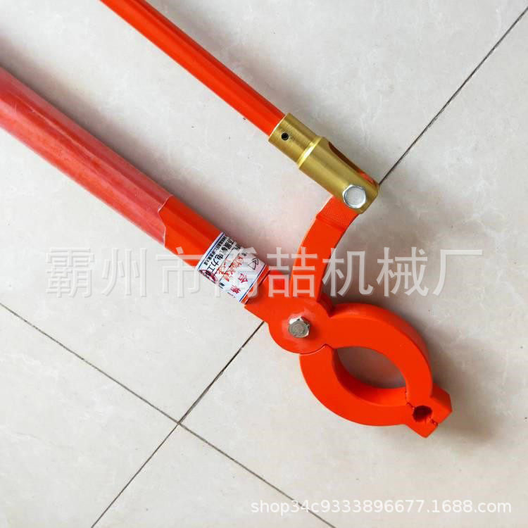 可调试自锁高压绝缘夹钳导线固定