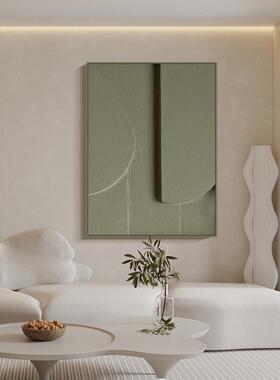 代轻奢风样SRI挂画实物立雕刻工艺画板间客体厅墙饰现玄关艺术装