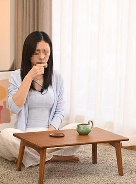 弗洛姆炕飘窗小桌学子折榻榻米窗台叠日式矮桌桌习桌家XGP用茶几