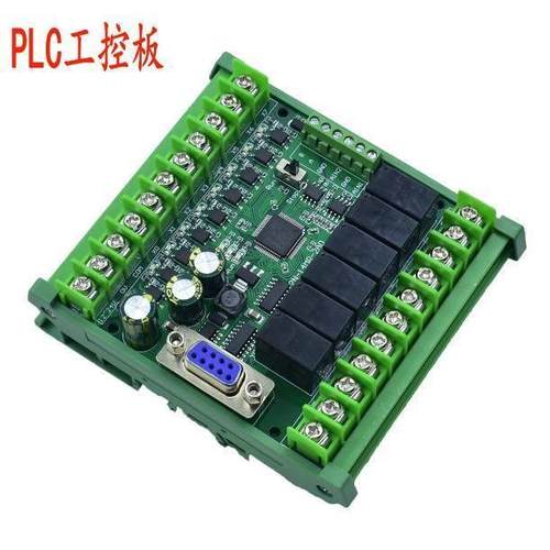 plc工控板国产fx2n可-10/142024/3FX2N-10M/0/mr/t简/易带RS485编