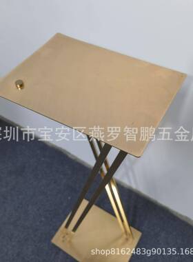 婚PNK庆婚礼道具方框路电镀金色几何引置花架舞台架室内布装饰子