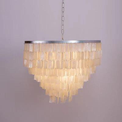 意大利Hert贝壳灯家居式法中古风餐厅客a厅创意复吊94716古卧室