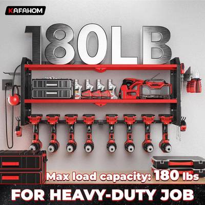 T纳DB电动工具TDB82104收架金属携2层8槽便工具架工具收纳展示式