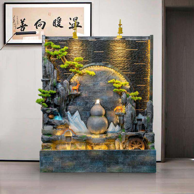 水幕墙喷流水屏假山循环水景葫芦NRY泉装风饰招财风水轮客厅庭院,家居饰品,流水摆件,淘宝优惠券,粉丝福利购,淘宝优惠卷