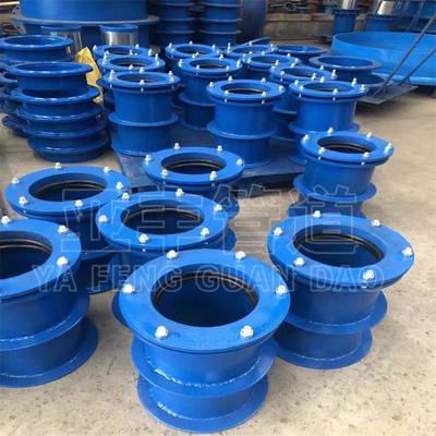 02S管02S404404刚性防水套长柔性防水套管加型止板水钢防水套管图