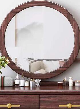 奢实木梳妆台新中乌金木ZLB化妆桌0.8米1.2式m高端轻妆台带带镜妆