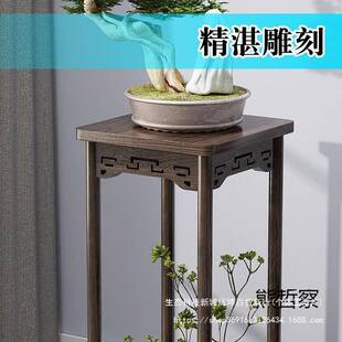 架花架物架中式实木棍室内置落地新中式花盆竹仿古客无品牌/厅吊