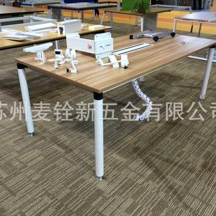 电脑金属桌腿台支架办公桌会议桌桌铁艺Q60桌餐吧架