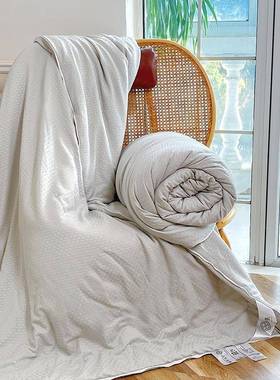 新款全棉蚕丝母被CWT春秋被被子子冬被被芯蚕丝被