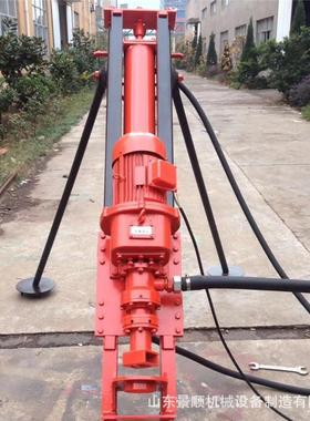 动支护型钻机隧道打孔钻机矿山岩石钻孔孔机电动1气00772潜孔钻机