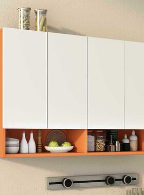 厨房吊柜挂墙阳台置物顶柜卧室餐厅实壁式橱卫生间木612储物上墙