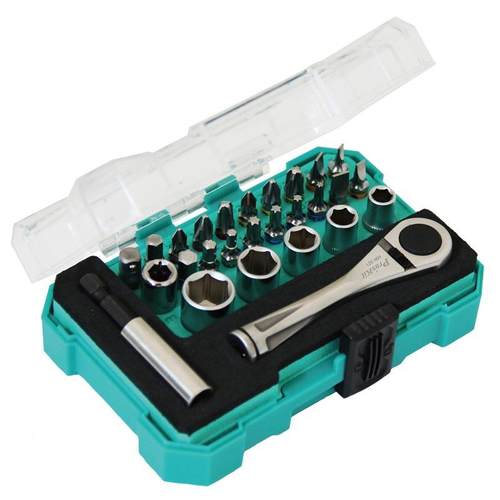 宝工筒(Proskit')SD-1238M27件套棘轮套起子组套筒8扳手工具套装