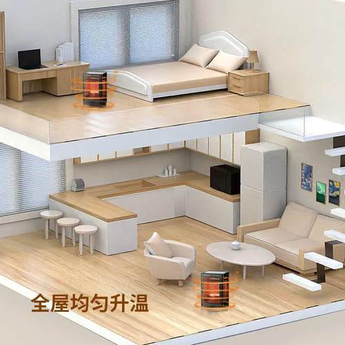 五面LLF取暖家用热可烧器烤烧宿舍节能速省电小太阳烤型烤火炉暖