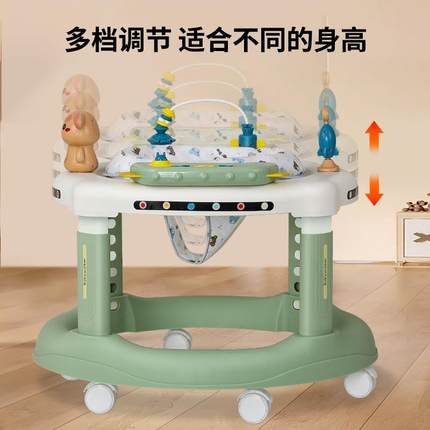 婴儿学步车一男688岁7女月宝宝多功能防侧翻-18男女孩可坐可推儿