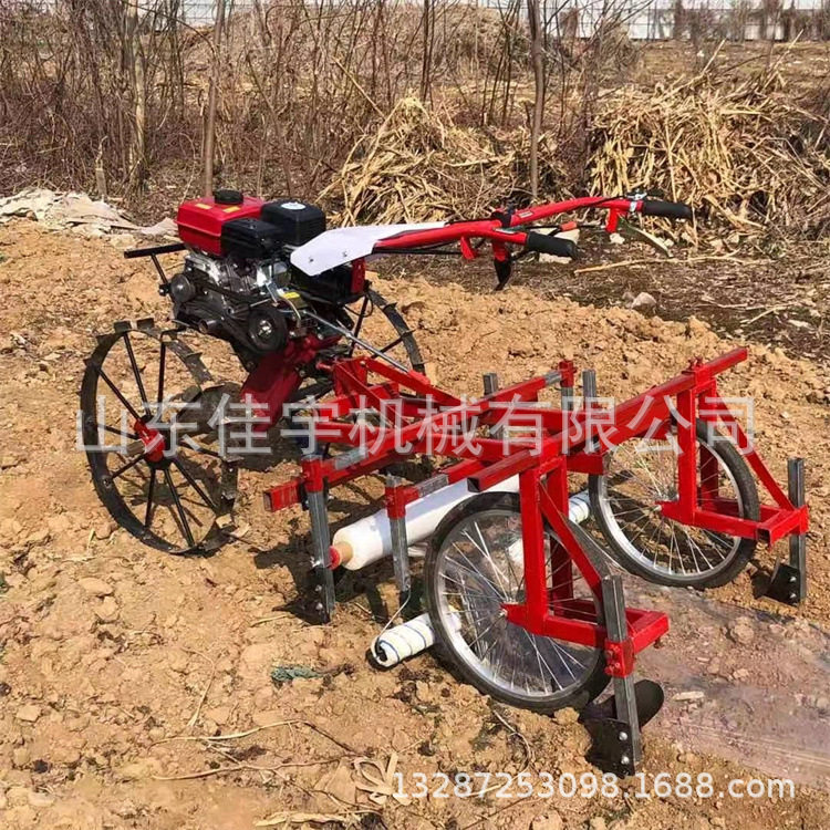 汽油种植烤烟自走式覆膜机 宽窄可调节红薯土豆盖膜机地膜机