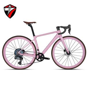 突袭pro突袭ro二代1速爬电变油碟坡骑行碳纤维p公路车3轻便山地车