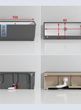 A9L阳台灰色瓷洗拖把家用卫生间号加池户860外落地长式池陶拖布池