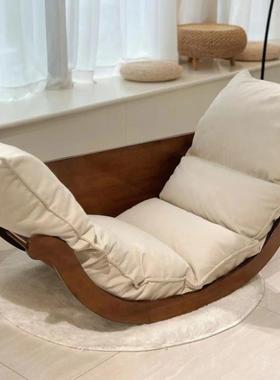 香蕉船摇椅简约人沙发新款单家居椅客厅家68052躺用复摇古休闲摇