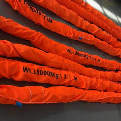 成重华巨力大吨位柔性吊装带20吨30/50/100t双扣型环业工起软HDL