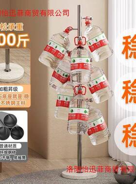 帽大AXN理石简约不钢锈落地式衣衣架卧室立体组装房间加架粗加厚