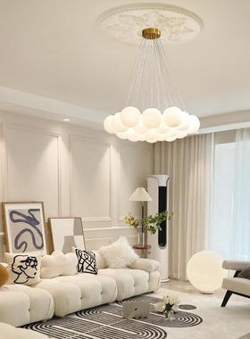 法光式浪漫魔豆星球吊灯谱网红泡泡月球客吊灯全293主卧厅室loft
