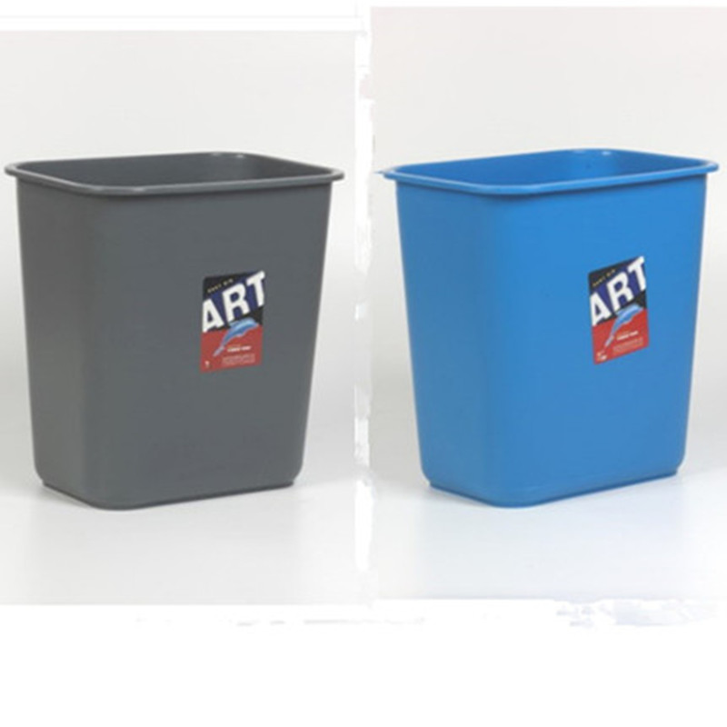 8L10L15L无盖塑料垃圾桶/家庭工业用垃圾筒/学校酒店用垃圾桶