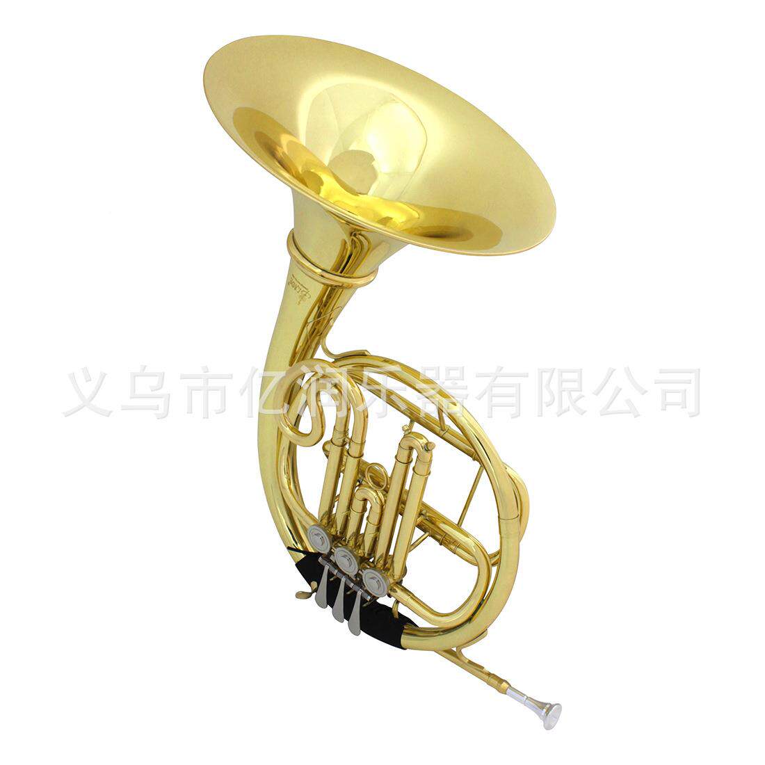 三键调分体式圆号号降B式法国圆号EAY行成进圆初学者人练习演奏管