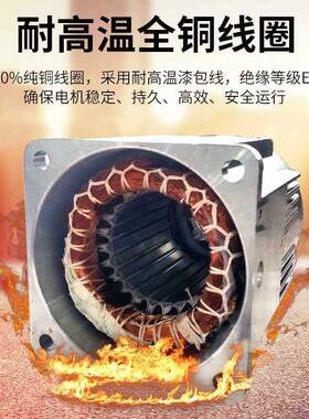 利W野晟YBS铭6W15减W25380交流齿轮220V调速速电机马达V2IK6RGN-C