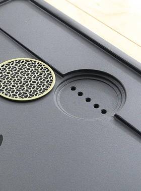 天然乌13435金石茶盘茶具套全装动上水茶台烧水壶一体电炉磁家用