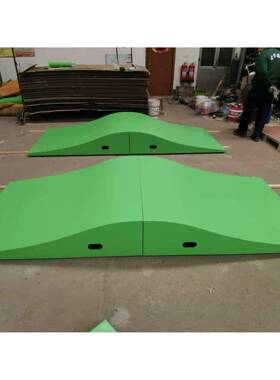 平车骑道坡道障碍物幼儿NKE园衡行区训练器材赛波浪道儿童自行车