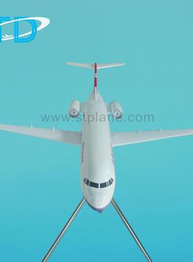巴ACX拿马航空Fokker100福克100100cm仿大型树脂真飞机模型