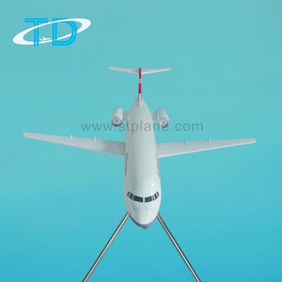 巴ACX拿马航空Fokker100福克100100cm仿大型树脂真飞机模型