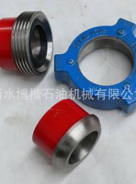 钻采设备油田高压由高壬压油0壬接头2寸152压高可按需定锤击由壬
