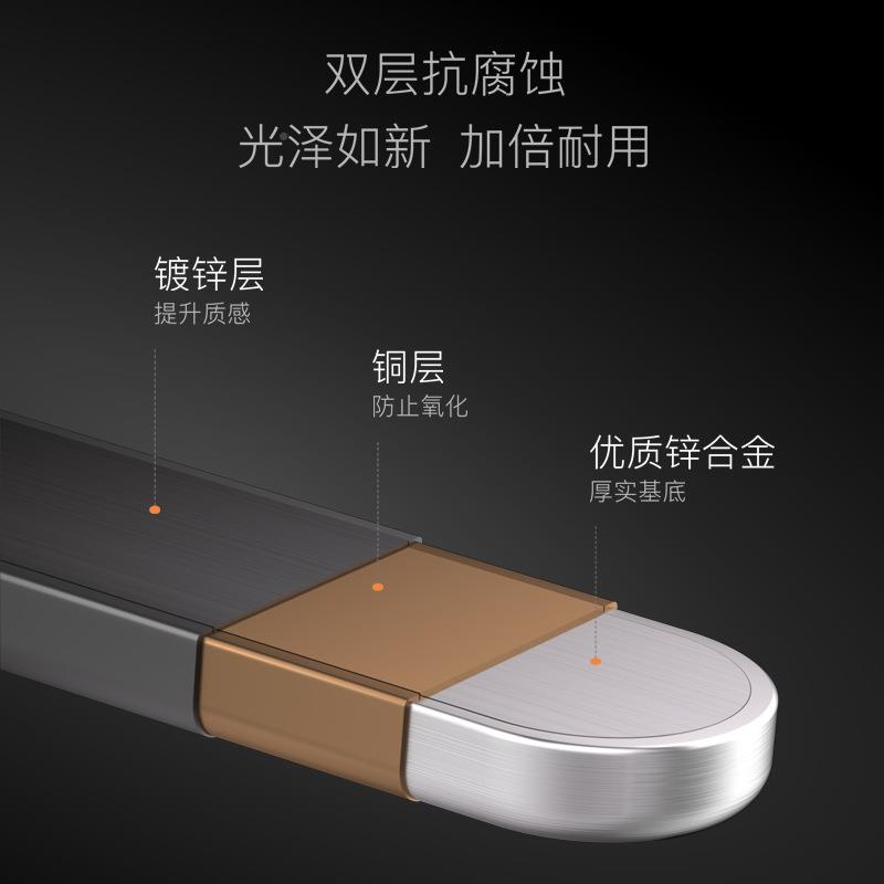 现代简约锌合金卧门室内锁静音室锁木锁T52卧室全门套房门锁