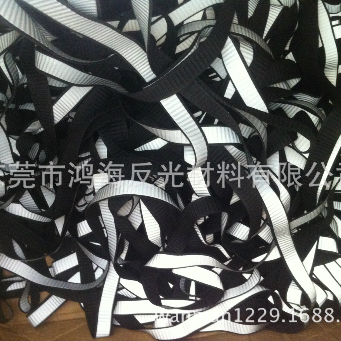 松紧带反光织带拉伸不断裂