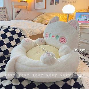 人居盟5253发榻榻米坐垫地上软家用懒儿童地地垫毯坐墩飘窗垫屁沙