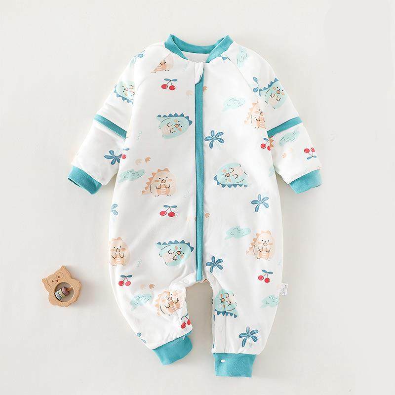 安阳164童装婴幼儿衣冬季宝恒温儿童睡袋婴儿a类踢纯棉加厚防被宝