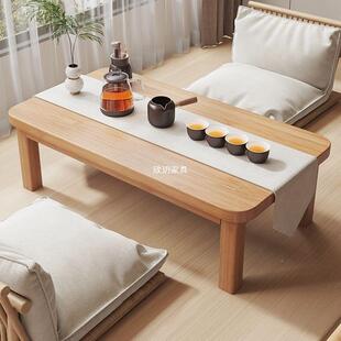 精品折榻叠小茶几可阳台户桌飘窗桌榻米矮桌茶桌小型无品牌/家用