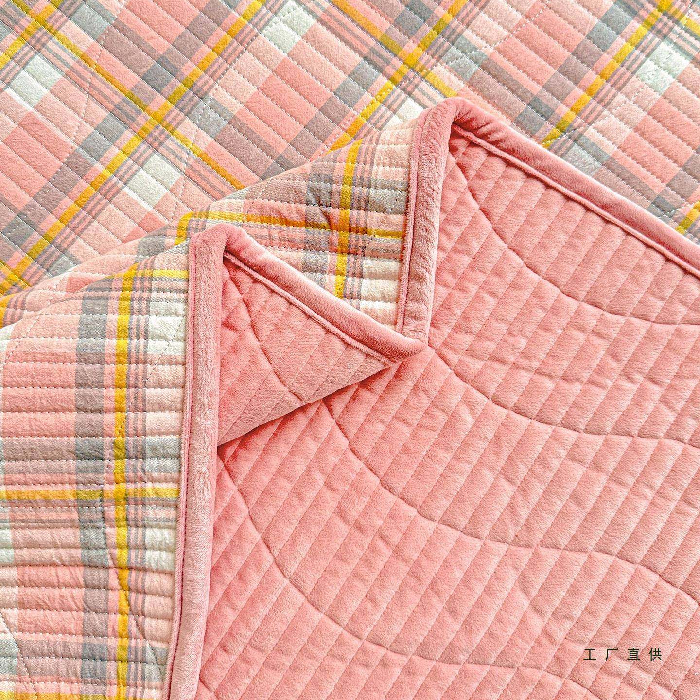 面婴儿绒床盖一一面棉质2025四季F5M96JH9通用宿床舍单人棉质榻榻,床上用品,床单,淘宝优惠券,粉丝福利购,淘宝优惠卷