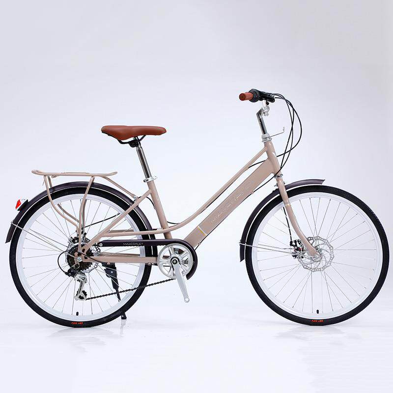 24/26寸自行车女成人速淑女复古年学生公0417主成城式市通勤车代