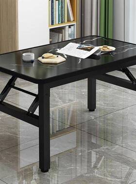 多功能折户叠桌子出租XVT房饭桌学习外写字桌吃矮桌地桌摆摊桌茶