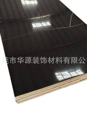 东莞598高光钢琴漆淋油密纤度板展览台UV中板地婚礼地台免漆纤维