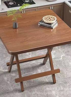 叠桌家PLY用吃饭子户外便携摆摊可桌纳简折易小户型出租收房户外