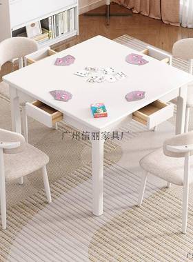 正桌方形实木小方桌八仙40940桌家用用餐桌掼蛋桌棋牌专桌打牌子