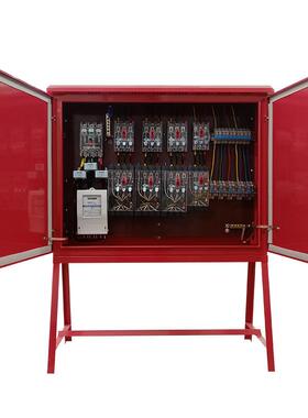 多系列工地配电箱红色户外工800X1000地箱二级箱8种000100XX250带