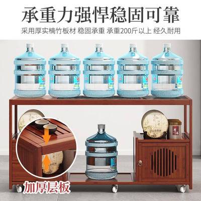 柜动茶桌移家用小茶台烧水壶一XBN体茶水沙边茶几阳台茶车茶发具